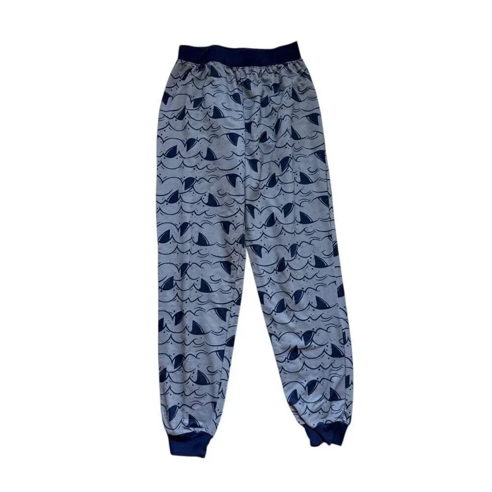Youth Boys Wonder Nation Shark Fin Pajama Pants Joggers - Sz XXL (18)